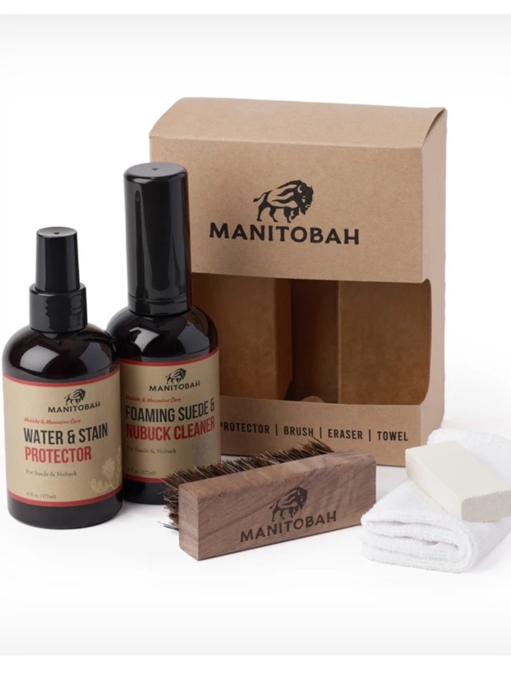 Water & Stain Protector and Nubuck Care Kit - Manitobah